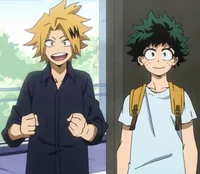 Izuku and Denki