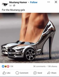 Ford Mustang shoe