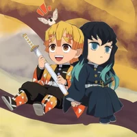 Muichiro and Zenitsu