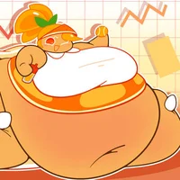 Blob Orange Cookie