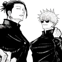 Geto and Gojo 