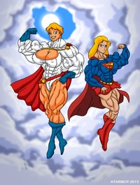 Supergirl y Powergir