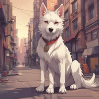 stray dog