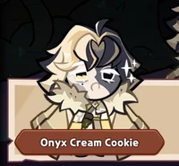Onyx Cream Cookie