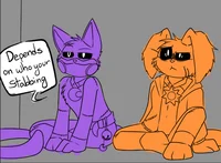 DogDay and CatNap AU