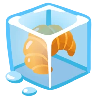 Ice croissant