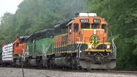 BNSF H1 sd40-2 