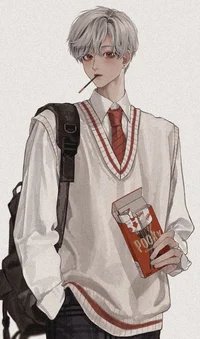 Exchange student Kou
