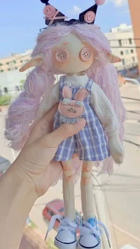 Kuromi girl doll