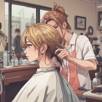Hairdresser mom
