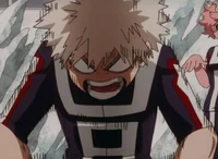 Bakugo yelling