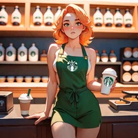 Starbucks worker 