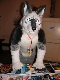 Tommy wolf fursuit