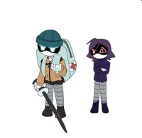 scarlet and  Medic D