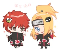 Deidara and Sasori