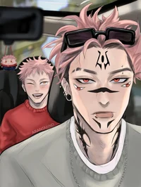 Сукуна и Юджи 