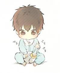 Cute baby boy