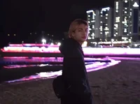 Hyunjin beach night