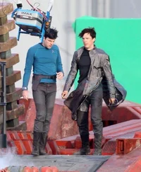 Spock and Khan 