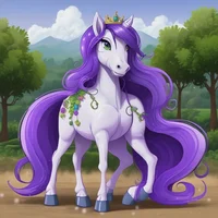 Grape Pony Lady 