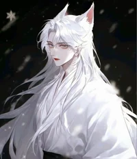 Winter kitsune