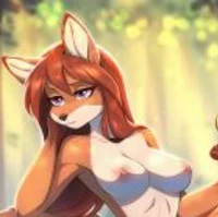 Female fox furry