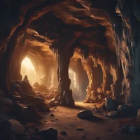 the cave