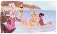 RWBY Beach adventure