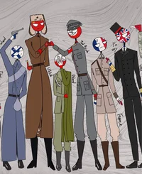 ww2 countryhumans