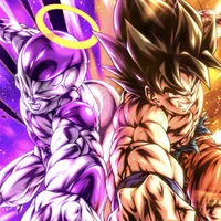 Goku and freiza