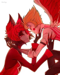 Alastor and Lucifer