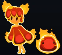 Human Fire Slime