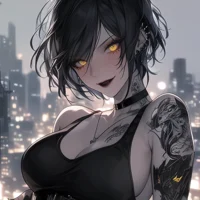 Dominant Goth GF