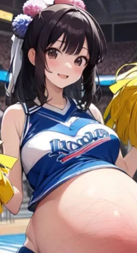 Pregnant Cheerleader