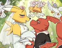 Renamon x Guilmon 