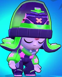 Neon jellyfish Sandy