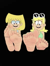 Lori and Leni Feet
