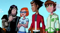 Ben 10 trio with Rex