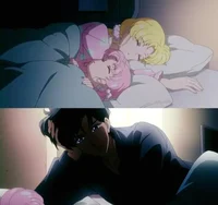 Usagi and Mamoru 
