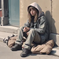 Homeless femboy