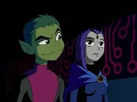 Beast Boy and Raven