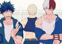 deku and todoroki-BL