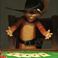 Poker Puss in Boots