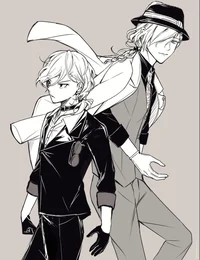Chuuya and Verlaine