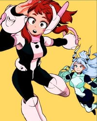 Ochako y Nejire 
