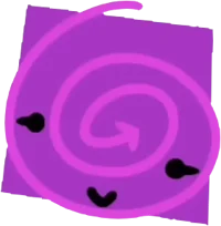 Magenta Spiral Arrow