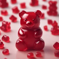 The red gummy bear
