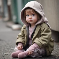 Homeless baby