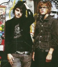 Gerard and Mikey Way