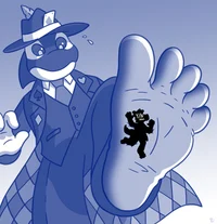 Giant Orca bodyguard